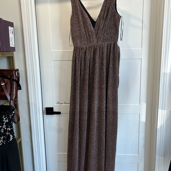 Maniju rainbow shimmer floor length Dress medium NWT - Picture 6 of 6